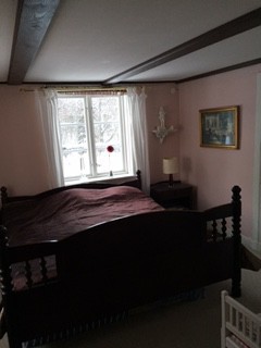 Dubbelsäng på bottenvåningen